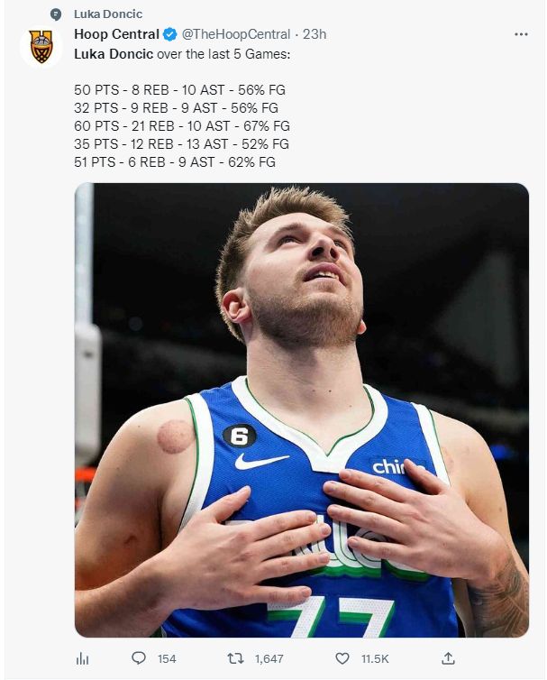 MVP赔率：詹皇冲到16 东契奇炸裂5战升至榜首