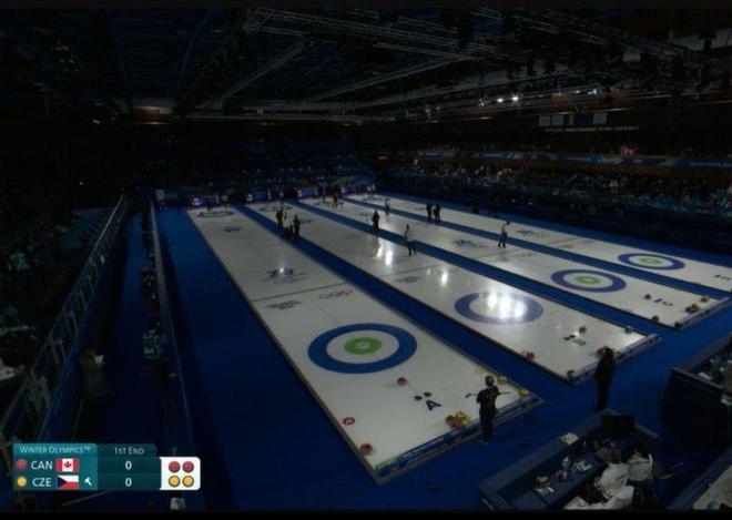 冬奥会首日开门“黑”！冰壶混双比赛，开赛仅5分钟场馆停电