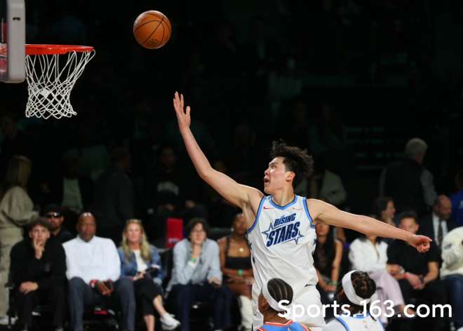 NBA新秀挑战赛杨瀚森10分2板 球队惜败无缘决赛