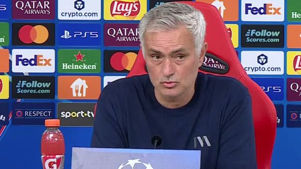 穆帅发布会开炮：裁判有份名单 皇马有3人不可以被出示黄牌