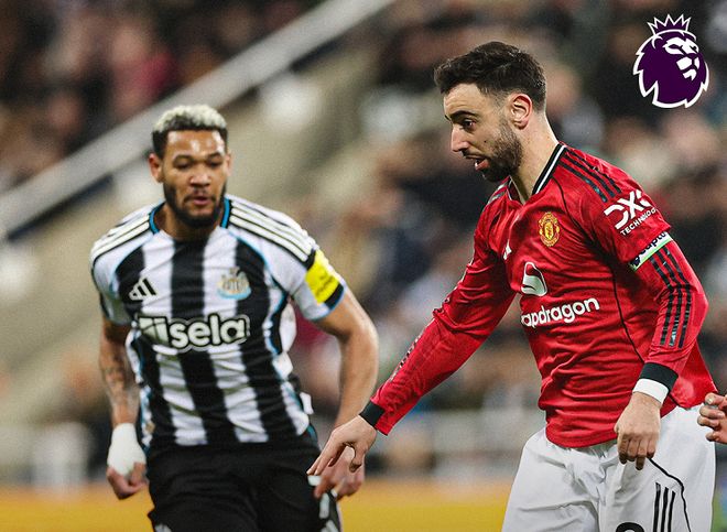 英超-曼联客场1-2遭十人纽卡绝杀