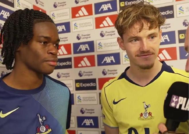 热刺两名小将奥卢塞西&罗斯韦尔：完成英超首秀是梦想成真