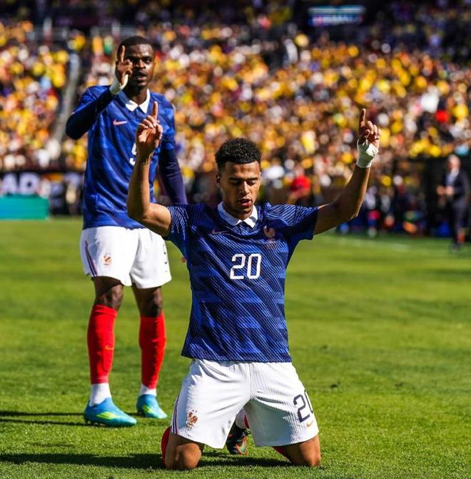 杜埃梅开二度+国家队处子球，姆巴佩替补失良机，法国3-1哥伦比亚