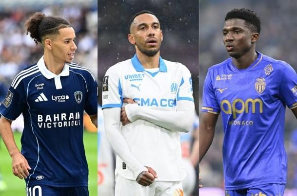 本赛季法甲最佳非洲球员候选：奥巴梅杨、拉明-卡马拉在列