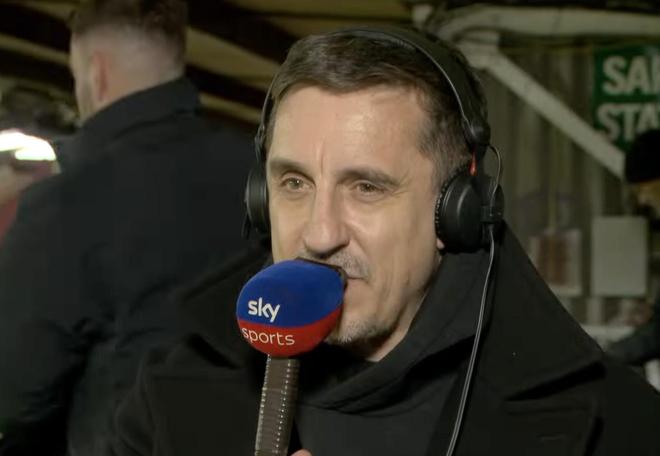 内维尔：热刺拿不出利兹的表现；也许蓝军让曼联觉得欧冠稳了