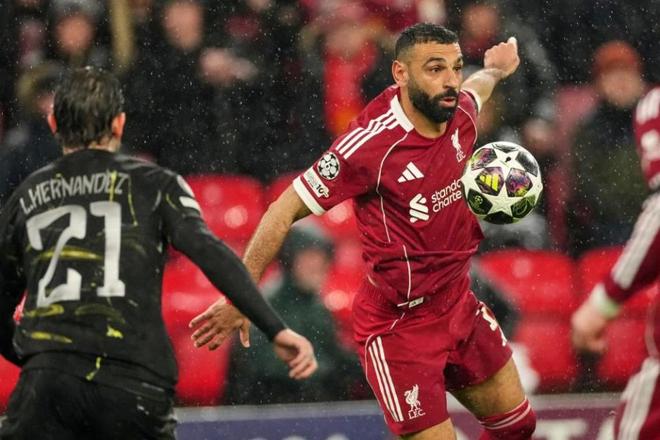 泪洒安菲尔德!利物浦出局萨拉赫迎欧冠绝唱 参与71球排历史第13