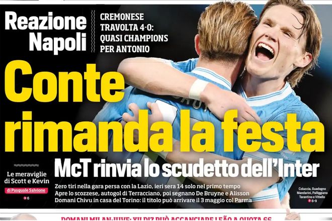 那不勒斯大胜逼近欧冠资格，霍伊伦德买断条款即将触发