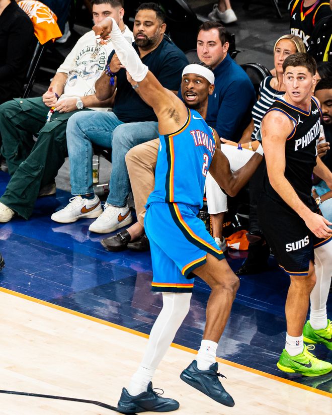 雷霆4-0横扫太阳晋级西部半决赛