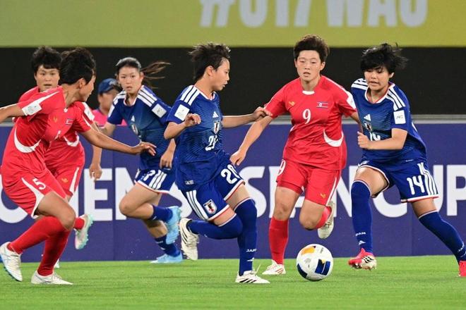 朝鲜女足5-1日本！第5次夺U17亚洲杯冠军 俞正香大四喜+6场轰15球