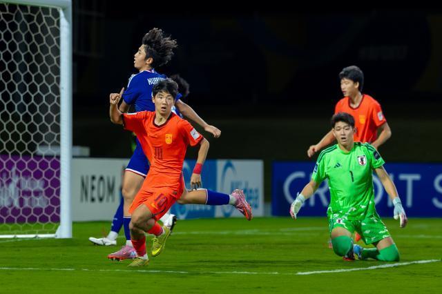 U17亚洲杯-中国队连追2球！2比3不敌日本无缘冠军
